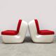 Italian design Magis Nimrod lounge chairs Marc Newson