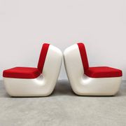 Chaises longues Magis Nimrod de design italien Marc Newson