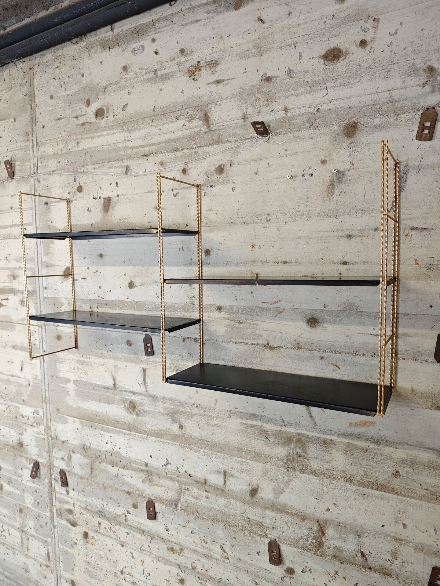 Vintage wall shelf