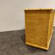 Wicker and bamboo cabinet by Dal Vera, 1960s