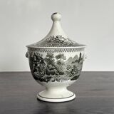 Old Sugar Bowl Jemmapes Faience (Cappellemans)