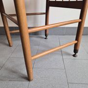 Set of 4 vintage 1980s "Racine" chairs for Roche-Bobois
