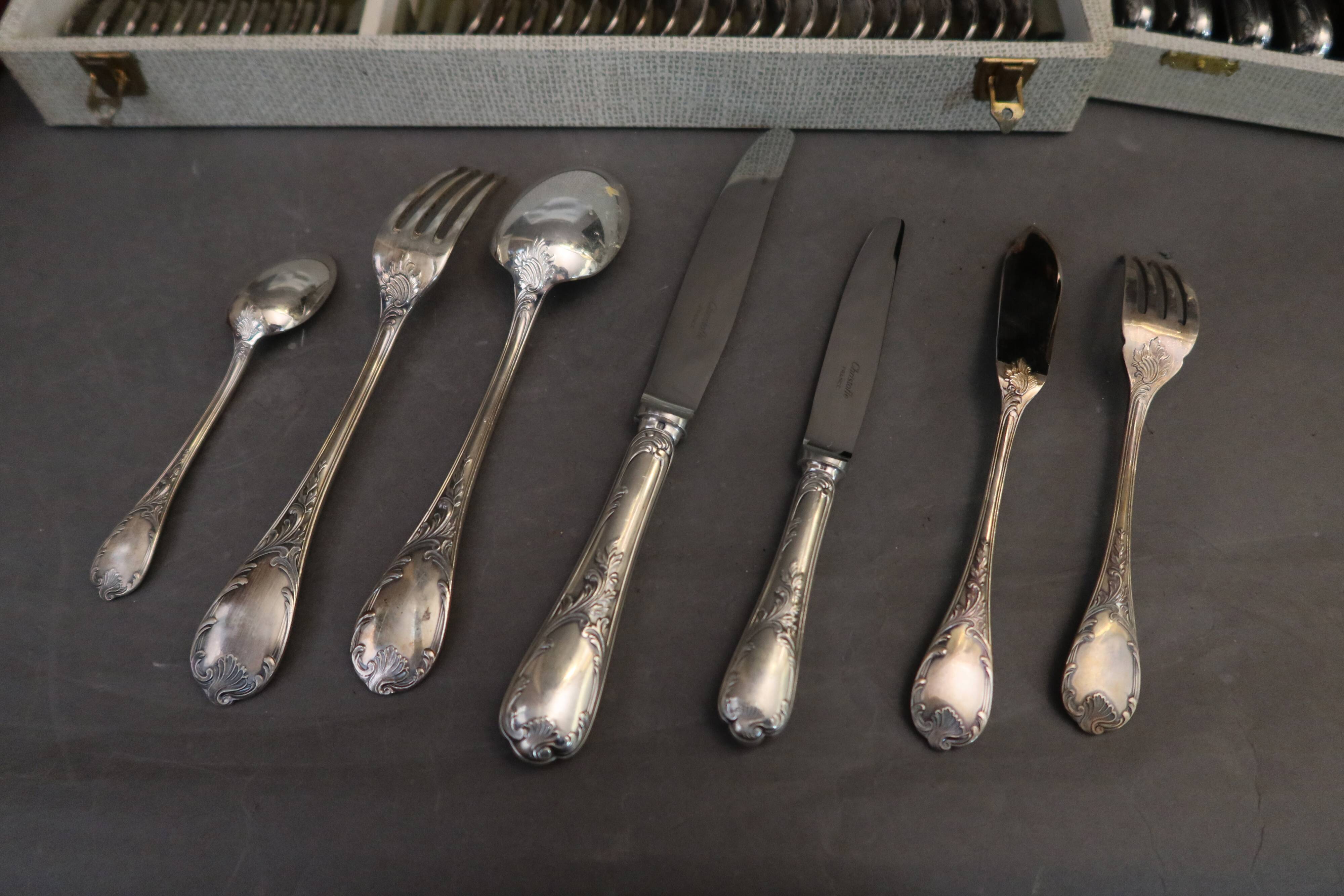 ménagère Christofle métal argenté