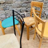 Set of 4 mismatched chairs