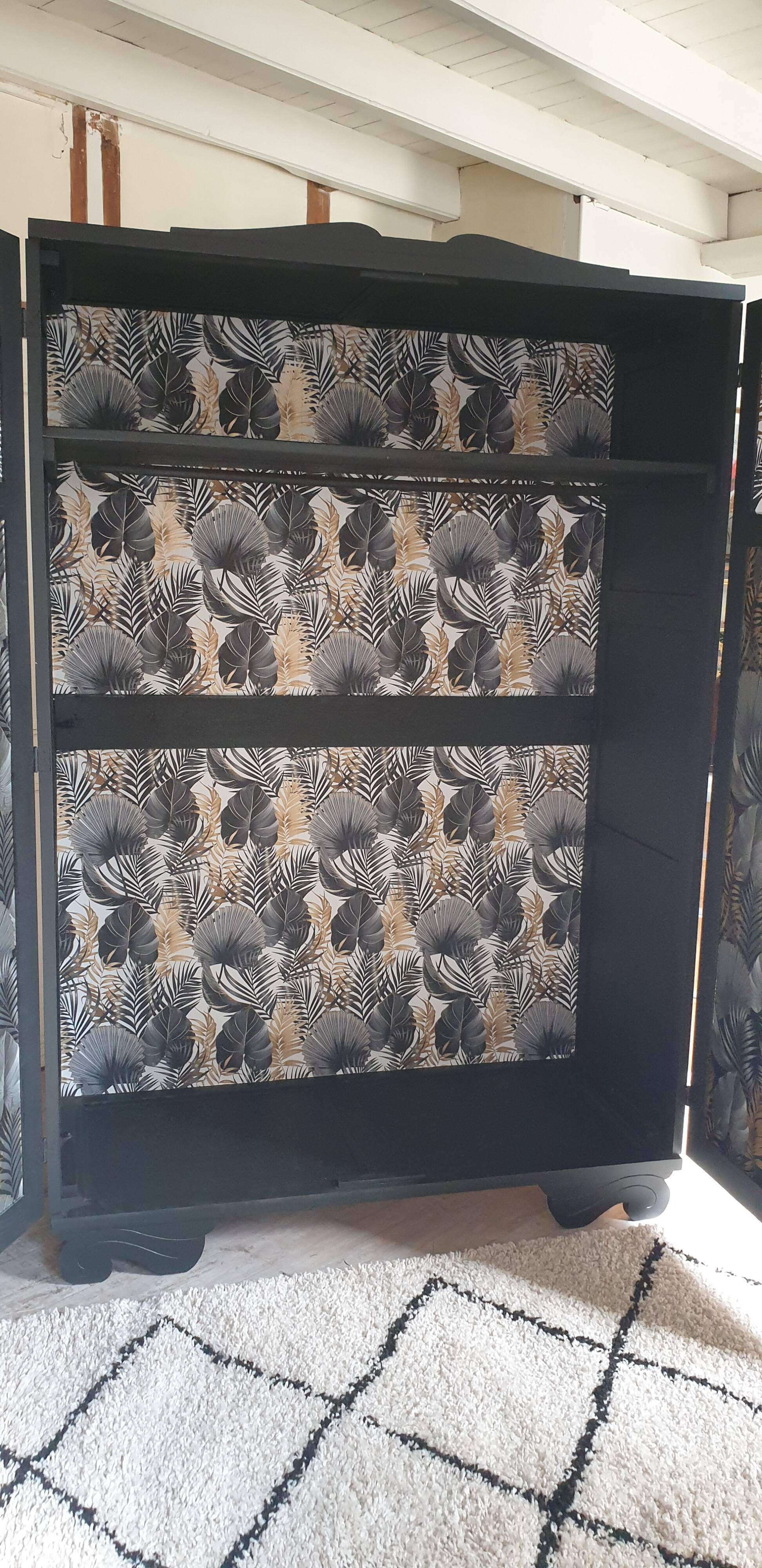 Armoire penderie art déco