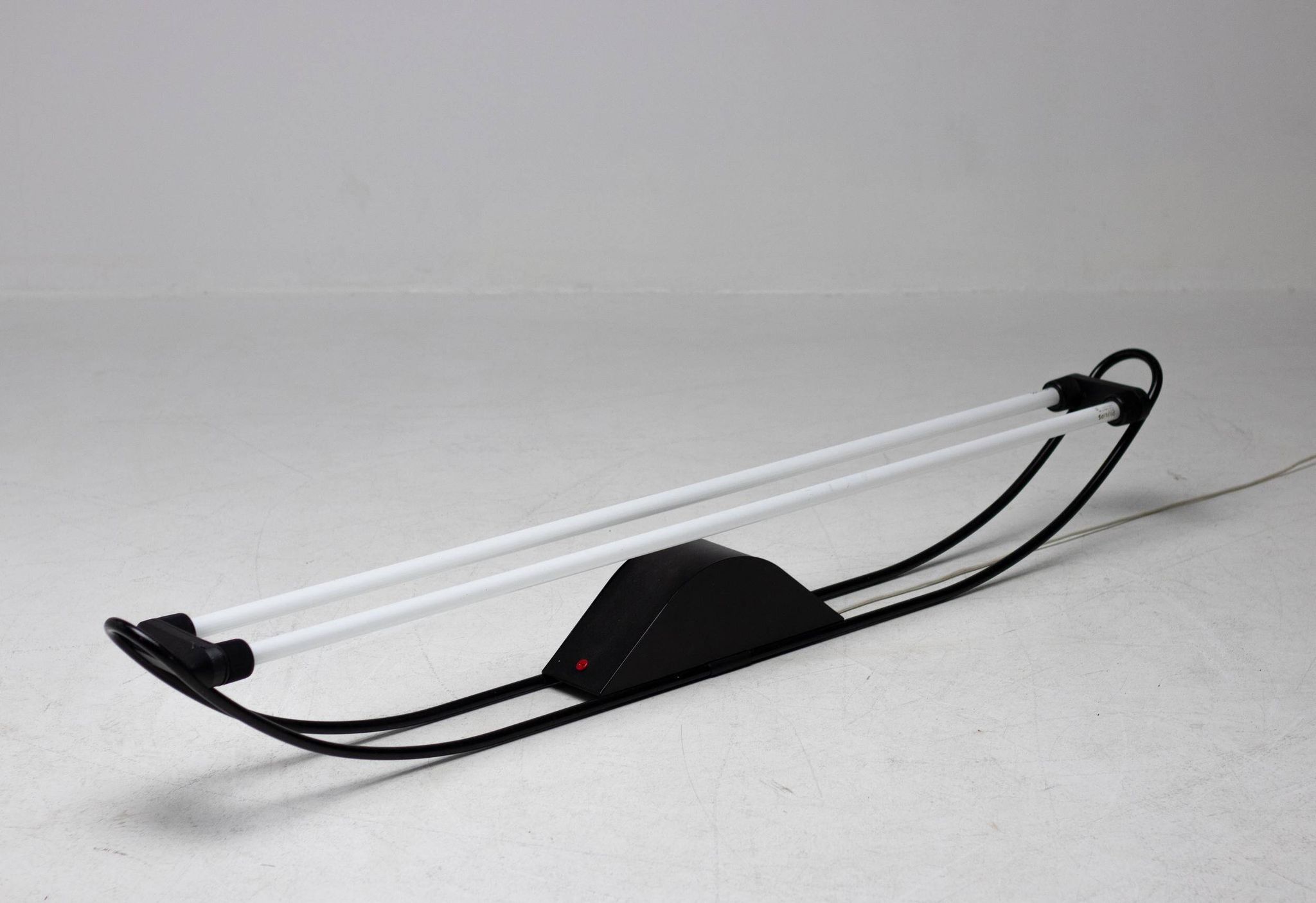 Floor lamp or fluorescent wall light from the 1980s by Gian Nicola Gigante for Zerbetto.
