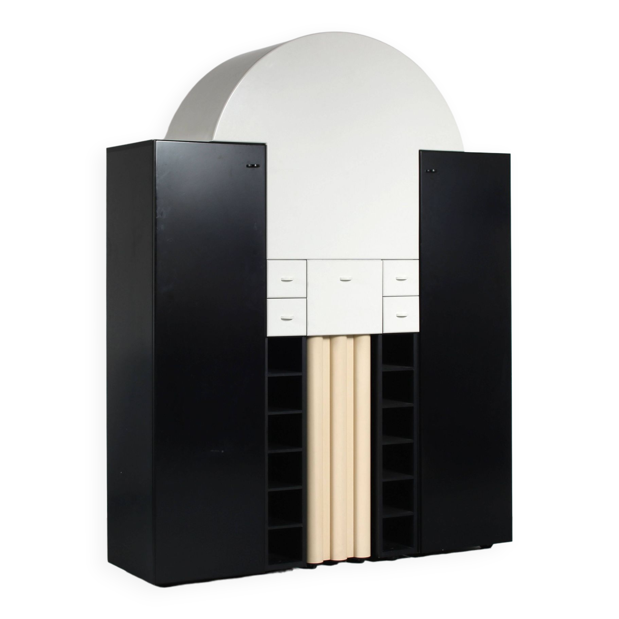 Peter Maly “Duo” Cabinet for Interlübke, Germany 1980