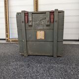 Malle militaire vert foncé