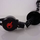 Glass ceiling lamp from Peill & Putzler, Germany, 1960s.