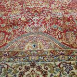 Beautiful Kashmir "Tree of Life" wool rug entirely handmade