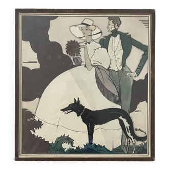 Old illustration from the 1930s