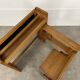 Trama folding pine children's desk, desk
