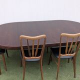 6 Danish chairs in rosewood "Ingrid" – Niels Koefoed