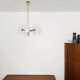 Brass Chandelier by Rupert Nikoll