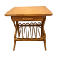 Table de chevet rotin avec tiroir