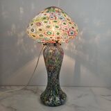 Fratelli Toso "Millefiore" Table Lamp in Murano Glass, Italy 1950's