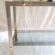 Console vintage plateau pivotant
