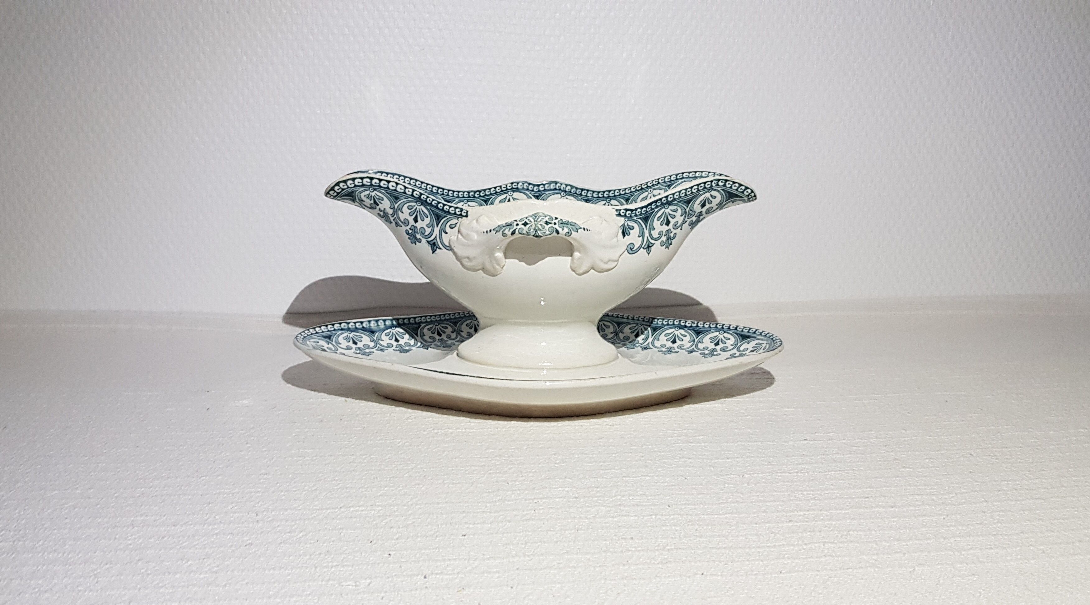 Badonviller earthenware sauce Turkish model, iron earth