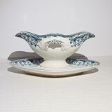 Badonviller earthenware sauce Turkish model, iron earth