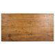 Bureau en bois massif patiné
