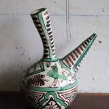 Glazed terracotta gargoulette signed punter