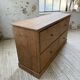 1950s pine workshop furniture 175cm