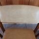4 sled chairs, vintage