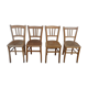 4 vintage bistro chairs