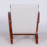 Paire de fauteuils H-269 restaurés, par Jindrich Halabala, UP Zavody, Tchèque, années 1930