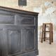 Solid wood counter