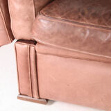Knole leather sofa
