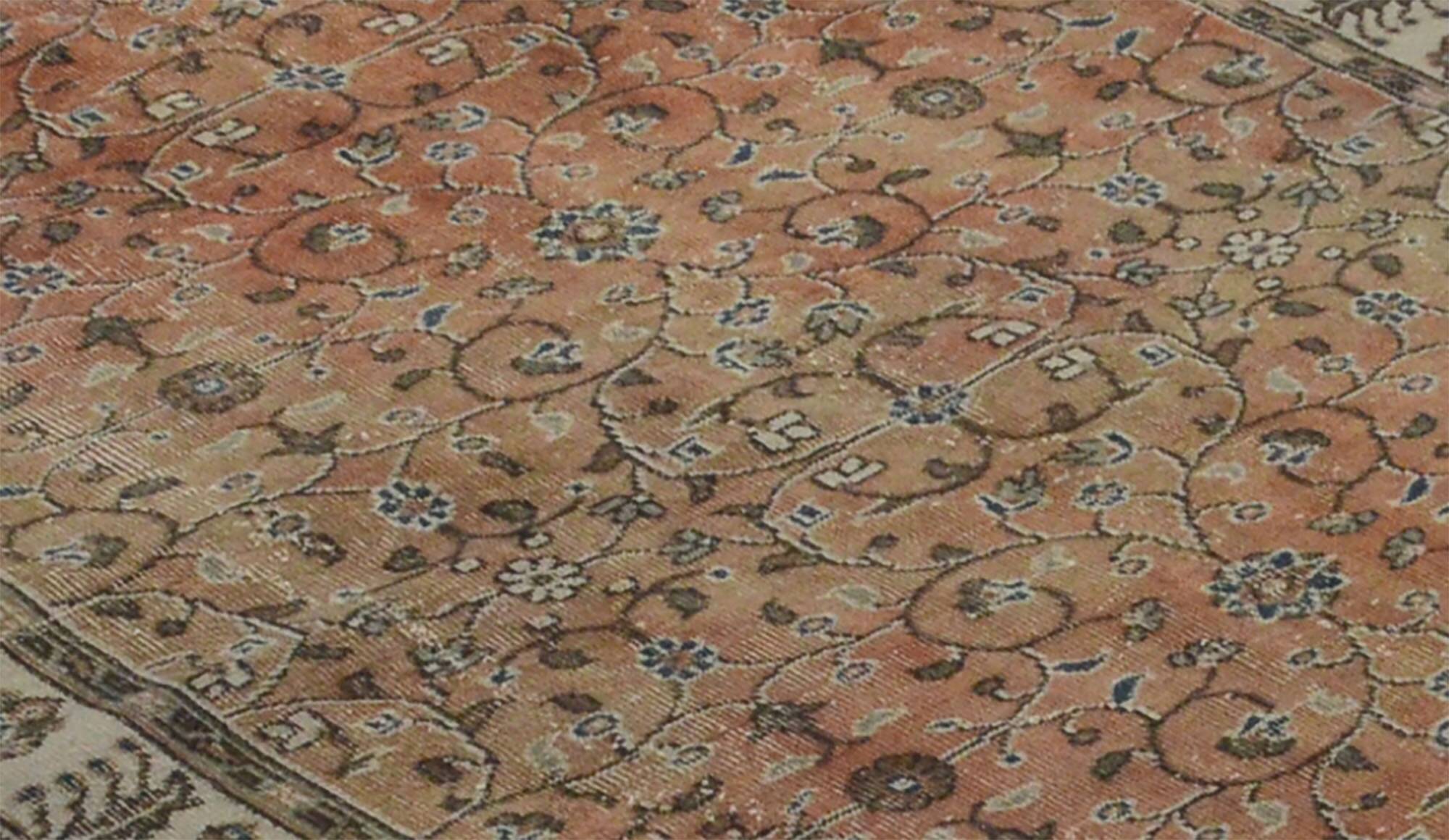 Tapis oriental vintage fait main – Anatolie, années 1950 – 265x148 cm