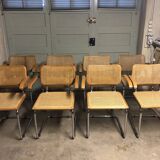 8 Cesca B 32 Marcel Breuer chairs