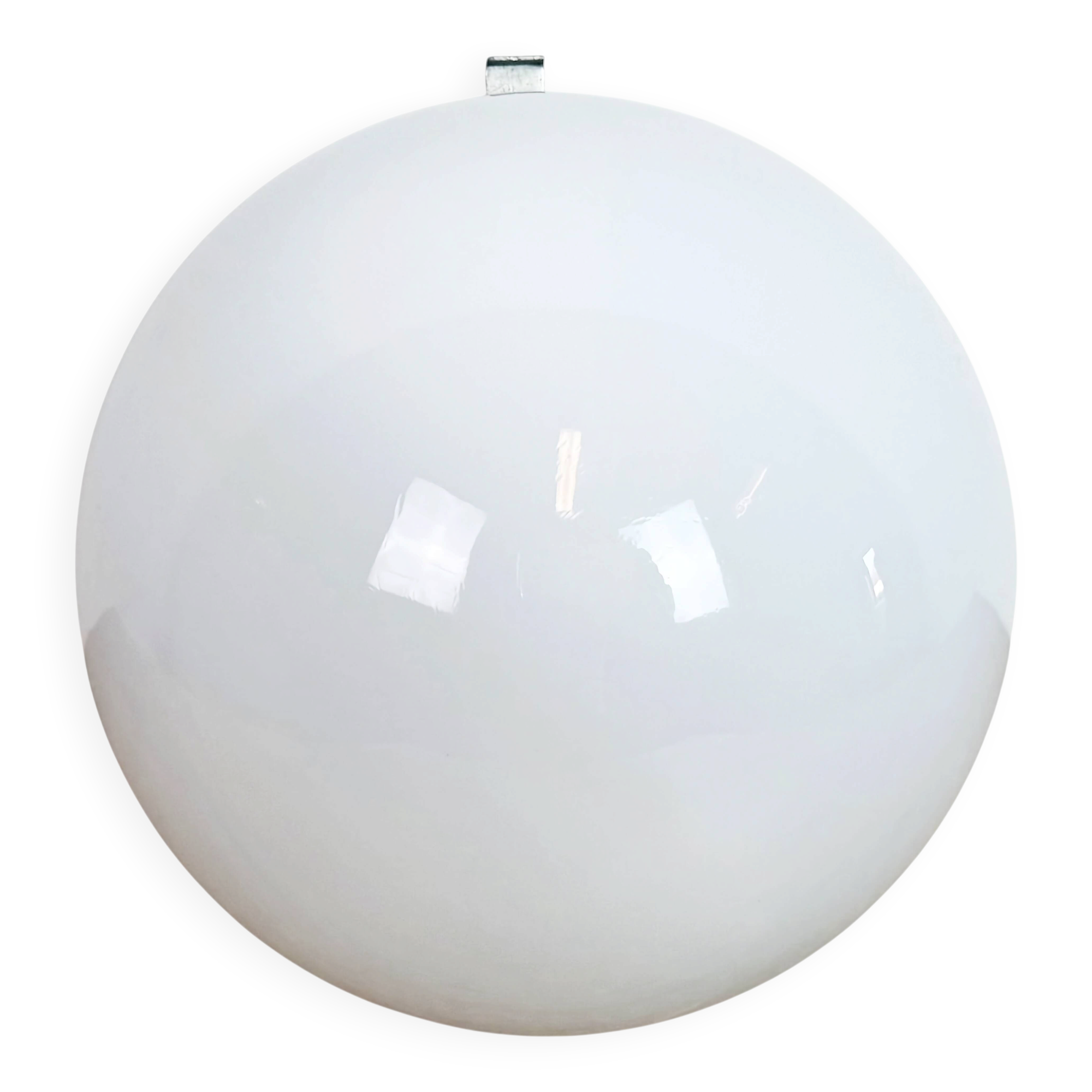 Vintage Wall Light with Milk Glass, 1960s