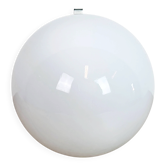 Applique murale vintage en verre opale, années 1960