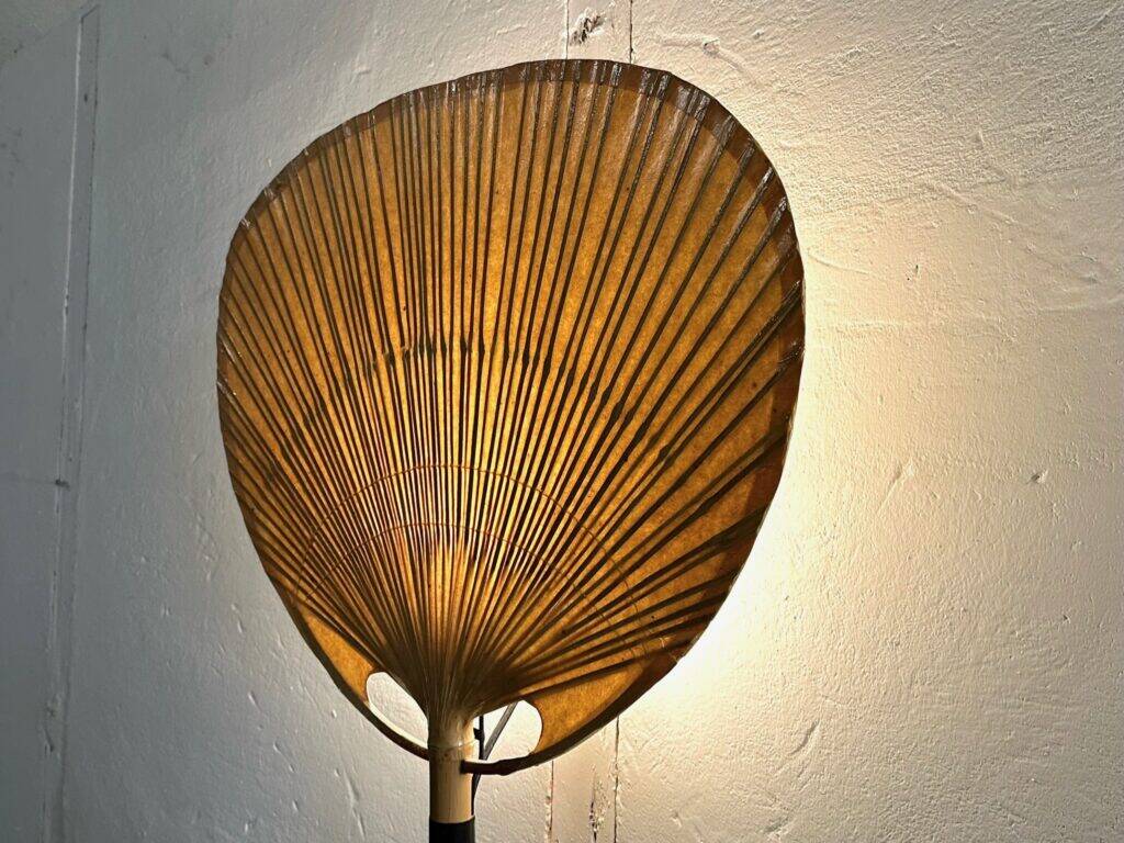 Ingo Maurer Uchiwa III wall lamps, M-Design 1973