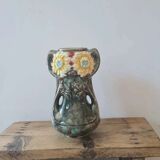 Art Nouveau slurry vase