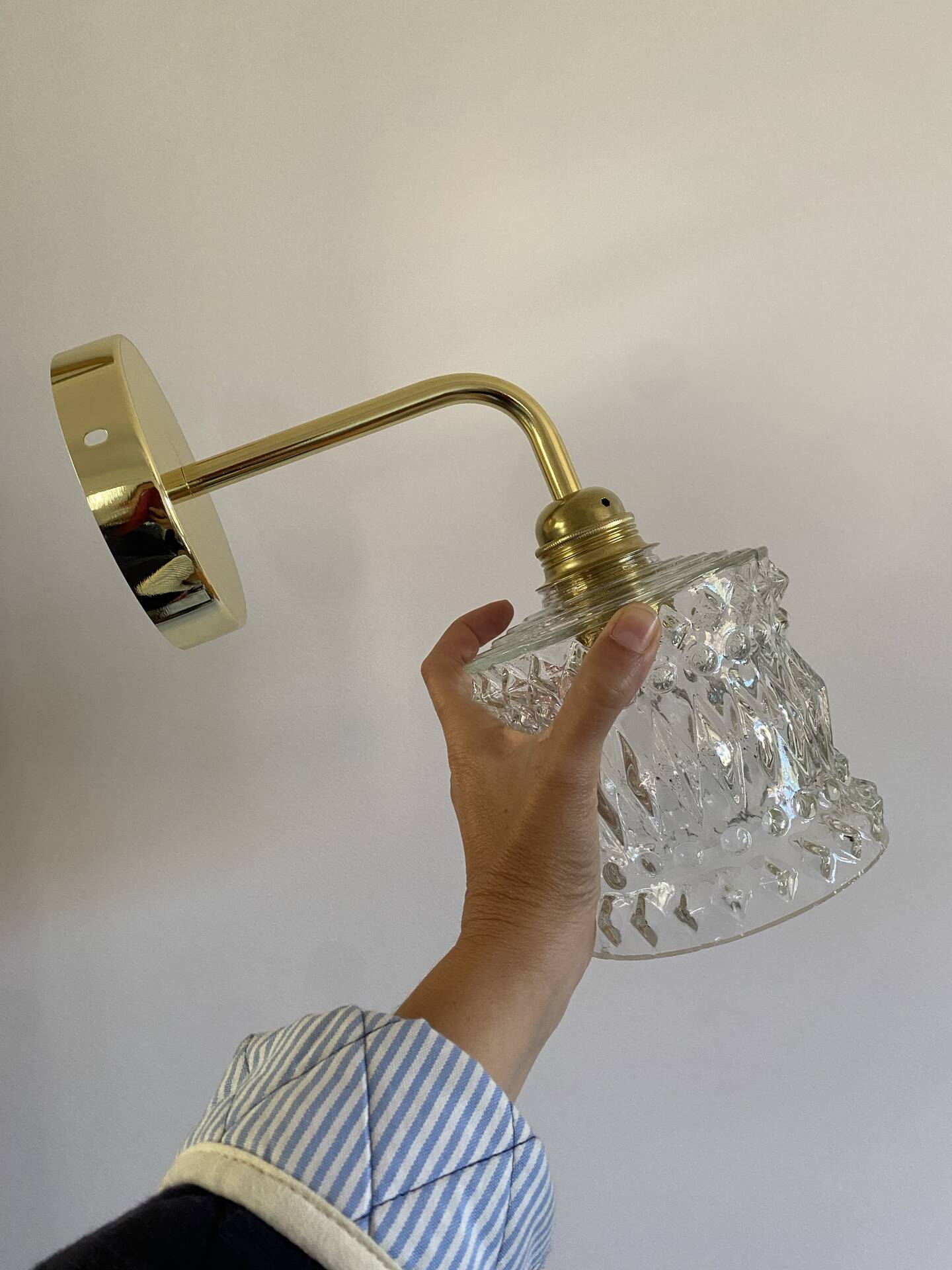 Pair of vintage wall lights