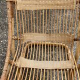 Large rattan chair back