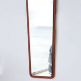 Vintage Scandinavian teak mirror – 1960s