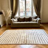 Berber carpet echequier 245 X 158 cm