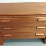 Oak-plated dresser 1980