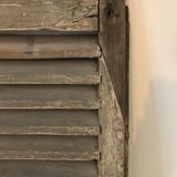 Pair of high louvers