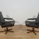 Office Armchairs from Soda Galvano, Norway, 1960s, set of 2