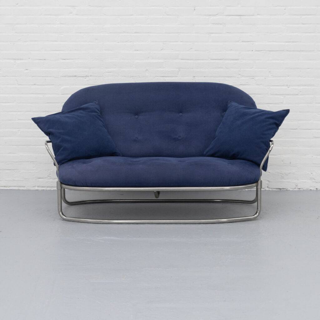Two-seater sofa by Carlo Di Carli for Cinova Italy 1960s