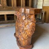 Brutalist style bar in elm