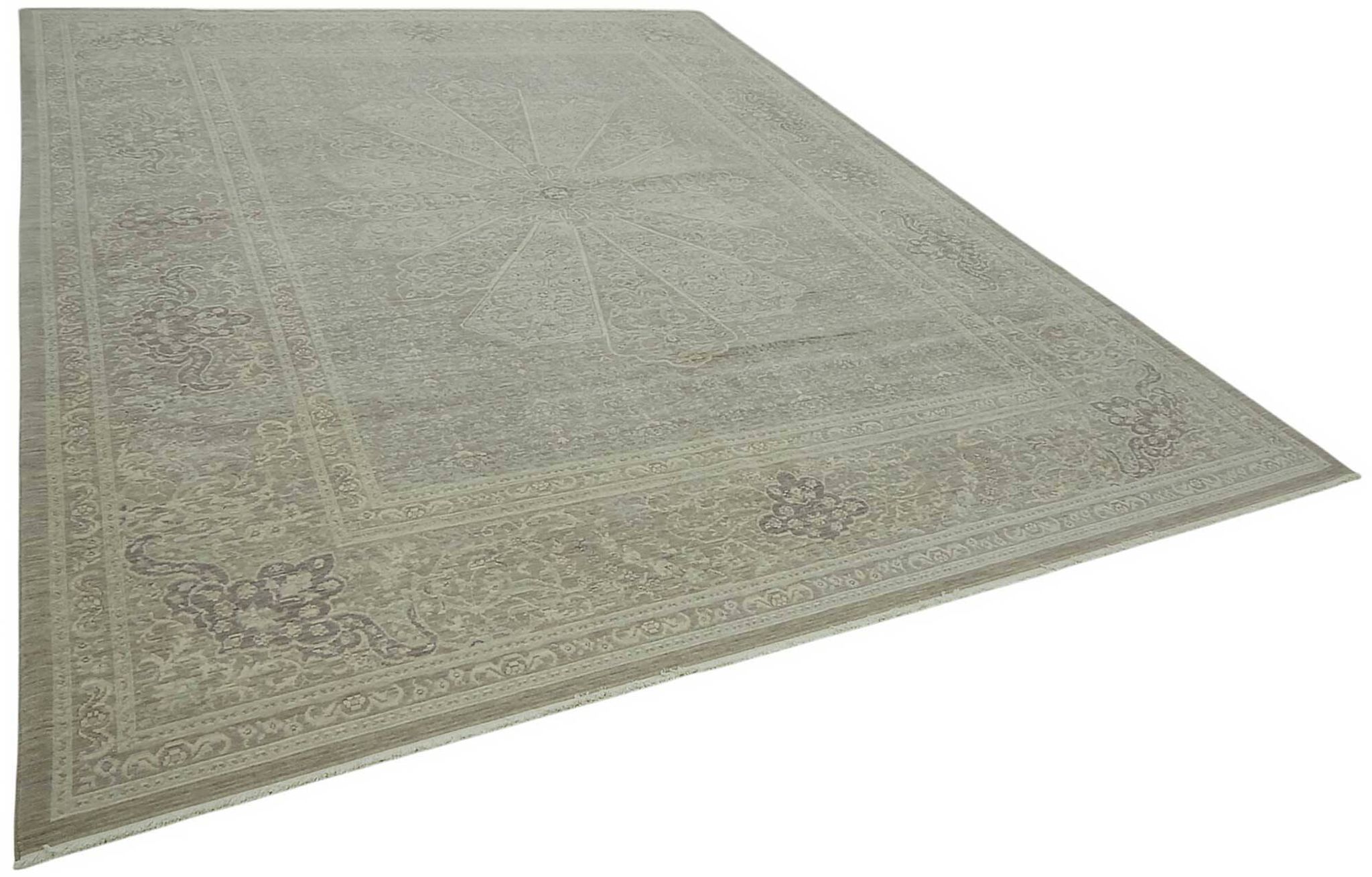 Turkish Handcrafted Loom Oushak Rug 283 cm x 376 cm