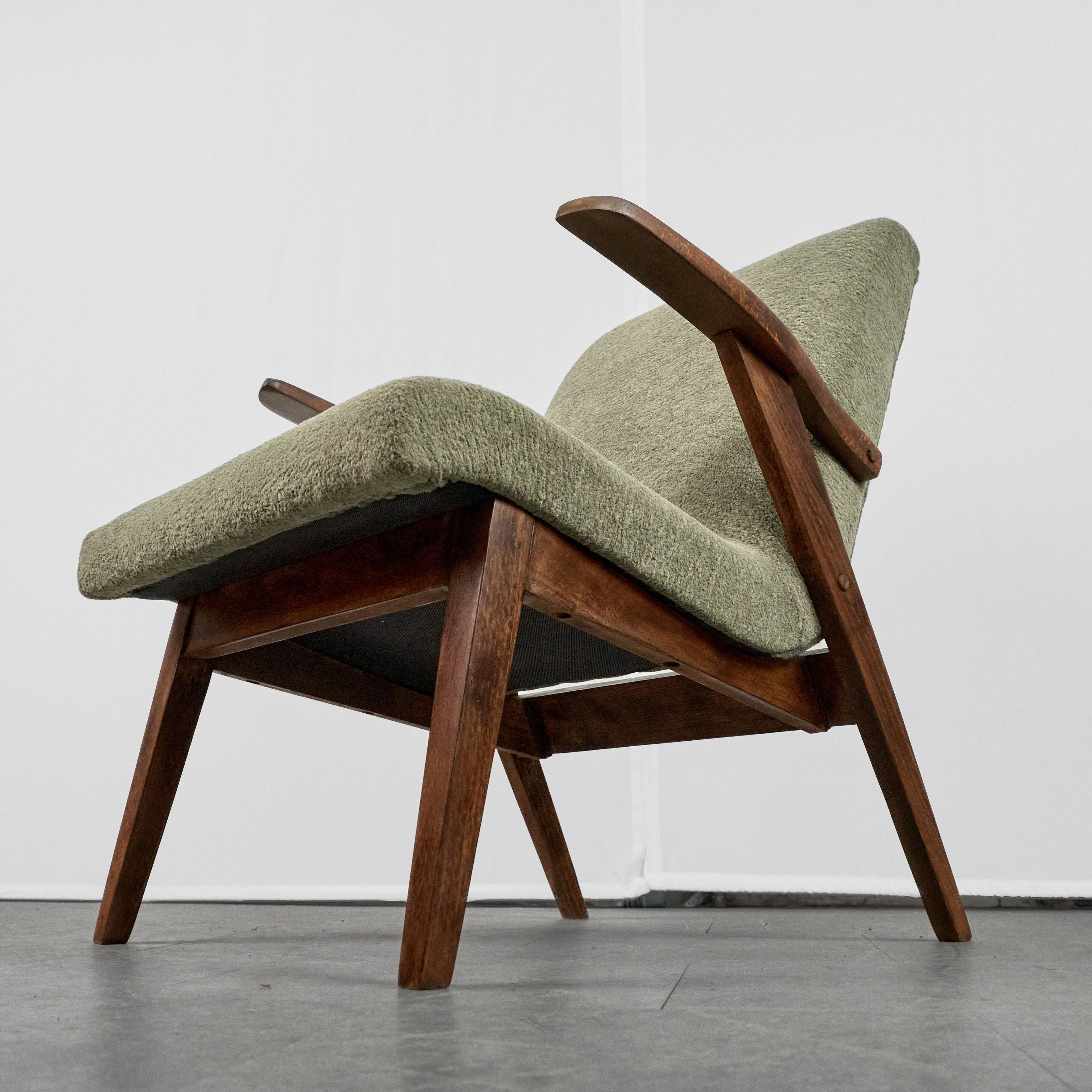 Iconic Armchair by Mieczysław Puchała, 1960s, Poland
