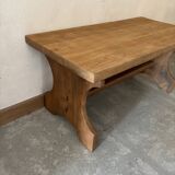 Raw oak coffee table