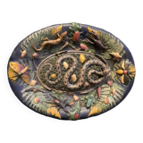 Plat dans le style de Bernard Palissy